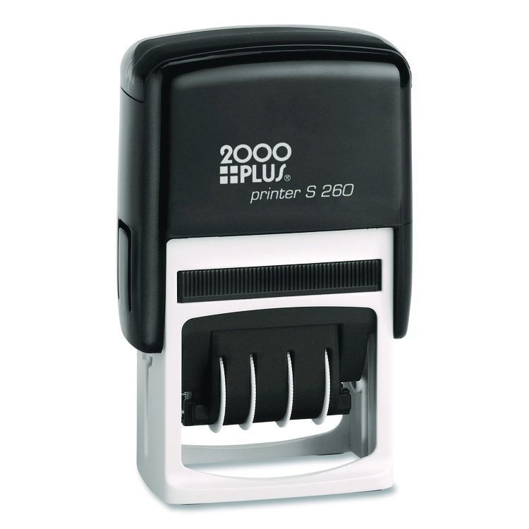 COSCO 2000PLUS 4 in 1 e-Message Dater, 0.94 x 1.75, COMPLETED/EMAILED/ENTERED/SCANNED (COS011098)