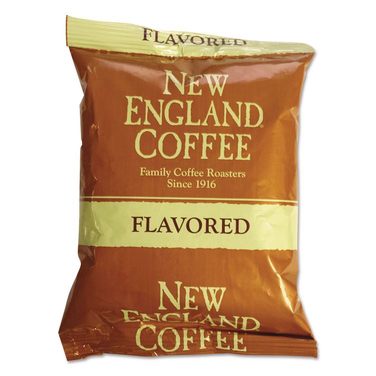 New England Coffee Coffee Portion Packs, Hazelnut Creme, 2.5 oz Pack, 24/Box (NCF026530)