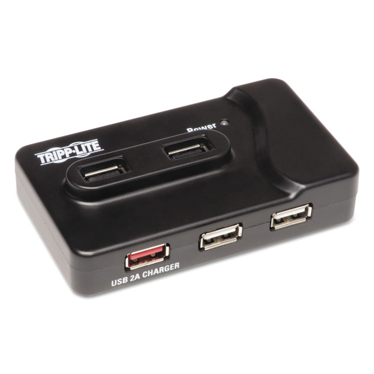 Tripp Lite by Eaton USB 3.0 SuperSpeed Charging Hub, 6 Ports, Black (TRPU360412)