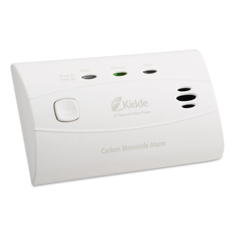 Kidde Sealed Battery Carbon Monoxide Alarm, Lithium Battery, 4.5 x 1.5 x 2.75 (KID21010073)