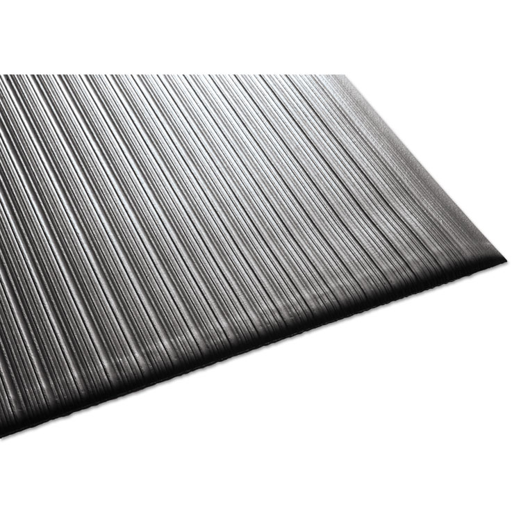 Guardian Air Step Antifatigue Mat, Polypropylene, 36 x 60, Black (MLL24030502)