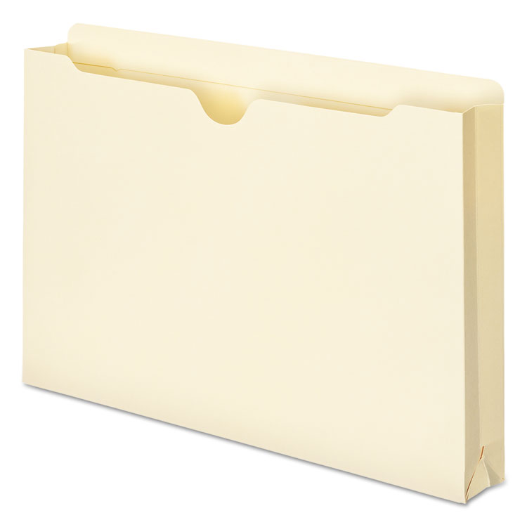 Smead Manila File Jackets, 2-Ply Straight Tab, Legal Size, Manila, 50/Box (SMD76540)