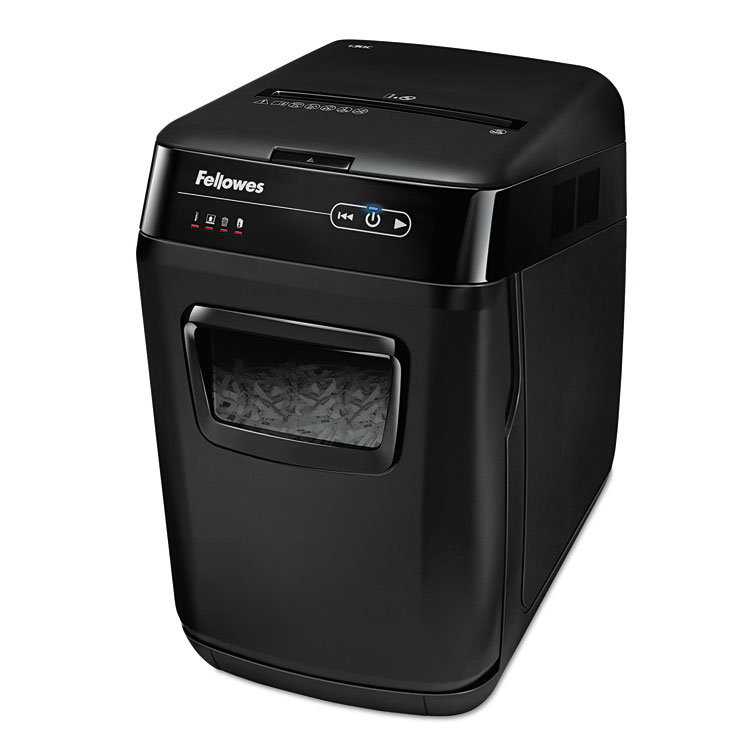Fellowes AutoMax 150C Auto Feed Cross-Cut Shredder, 150 Auto/8 Manual Sheet Capacity (FEL4680001)