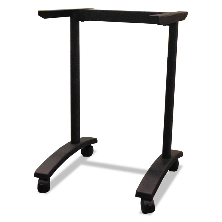 Alera Alera Valencia Series Training Table T-Leg Base, 24.5w x 19.75d x 28.5h, Black (ALEVA7443BK)