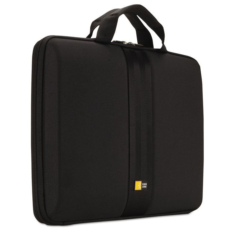 Case Logic Laptop Sleeve for Chromebook or Laptops, Fits Devices Up to 13", EVA, 14.25 x 1.87 x 11, Black (CLG3201246)