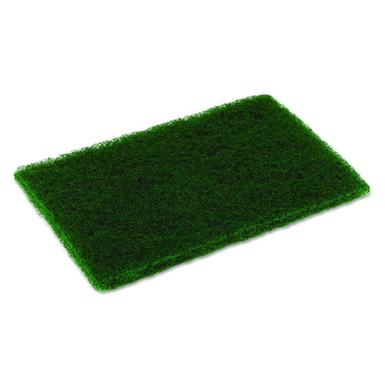 Disco Medium Duty Scouring Pad, 6 x 9, Green, 10/Pack, 6 Packs/Carton (CMCMD6900)