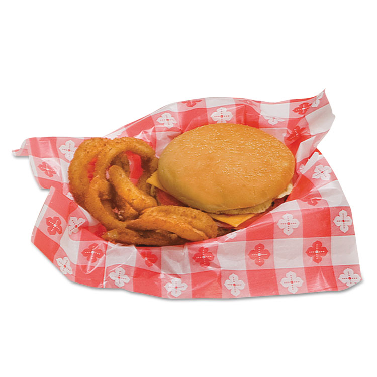 Bagcraft Poly Wax Paper Basket Liner, 10.5 x 12, 1,000/Box, 2 Boxes/Carton (BGC300398)