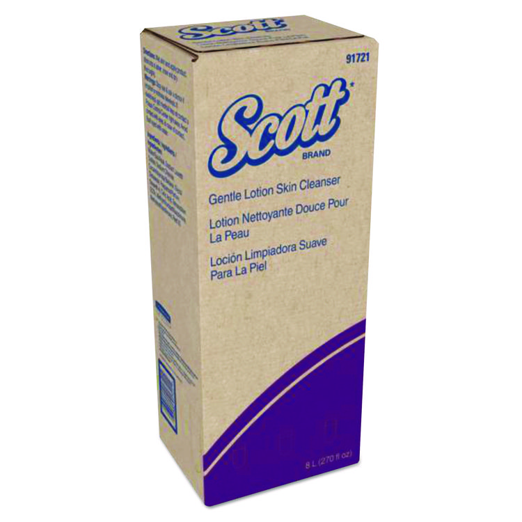 Scott Lotion Hand Soap Cartridge Refill, Floral Scent, 8 L, 2/Carton (KCC91721)