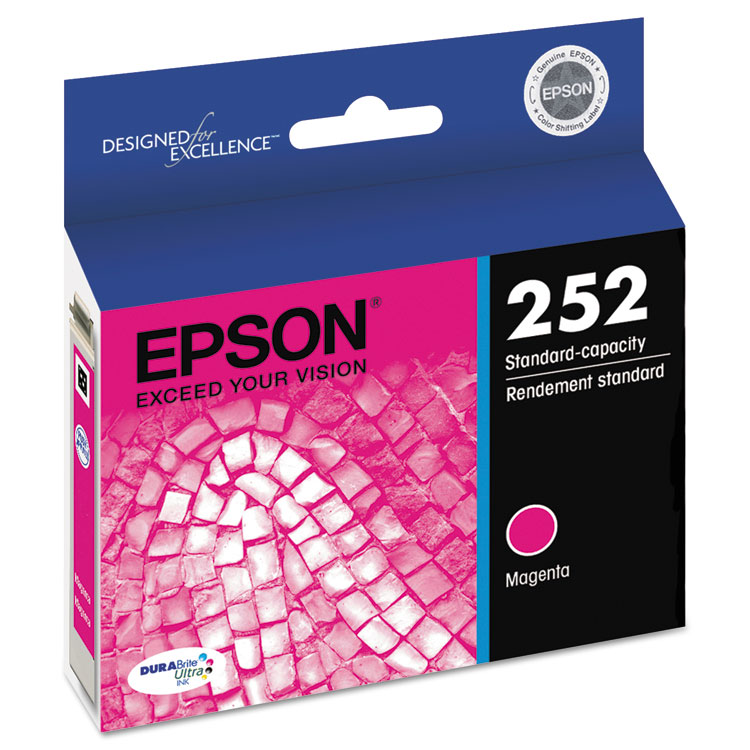 Epson T252320-S (252) DURABrite Ultra Ink, Magenta (EPST252320S)