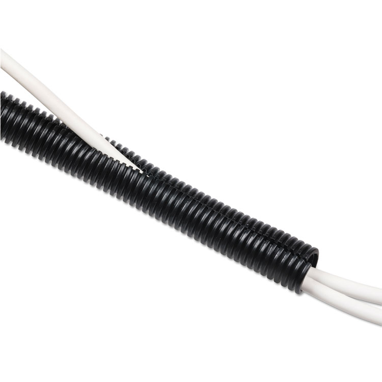 D-Line Cable Tidy Tube, 1" Diameter x 43" Long, Black (DLNCTT1125B)