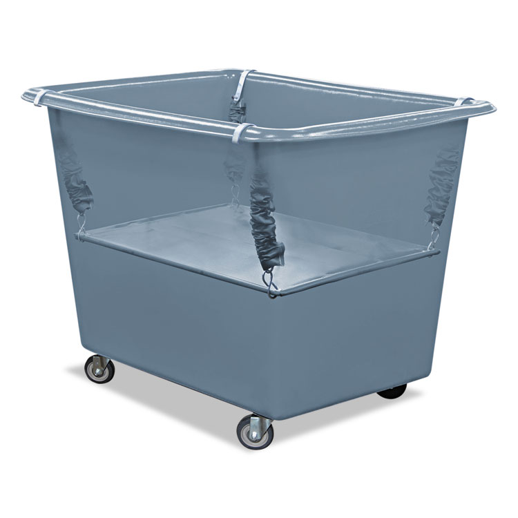 Royal Poly Spring Lift, 23 x 35.52, 16 Bushel, Vinyl/Steel, Gray (RBTR16GGXPSN)