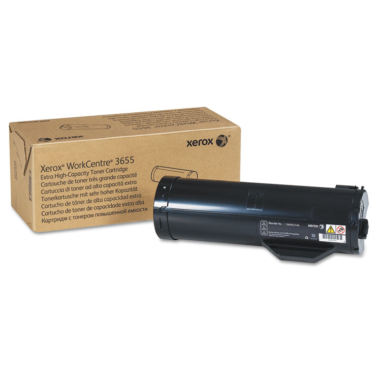 Xerox 106R02740 Toner, 25,900 Page-Yield, Black (XER106R02740)