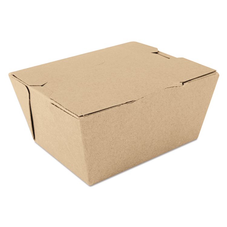 SCT ChampPak Carryout Boxes, #1, 4.38 x 3.5 x 2.5, Brown, Paper, 450/Carton (SCH0731)