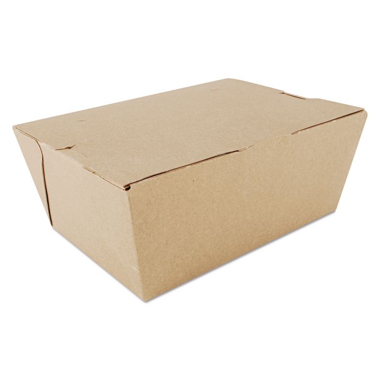 SCT ChampPak Carryout Boxes, #4, 7.75 x 5.5 x 3.5, Brown, Paper, 160/Carton (SCH0734)