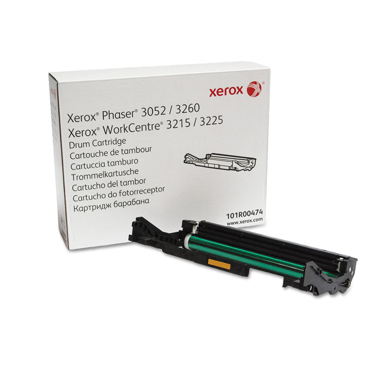 Xerox 101R00474 Drum Unit, 10,000 Page-Yield, Black (XER101R00474)