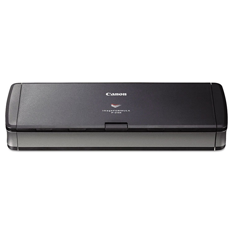 Canon imageFORMULA P-215II Personal Document Scanner, 600 dpi Optical Resolution, 20-Sheet Duplex Auto Document Feeder (CNM9705B007)