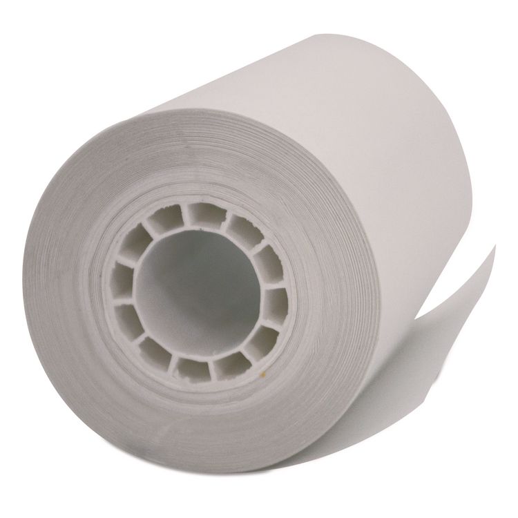 ICX90781283CT - Iconex Direct Thermal Printing Thermal Paper Rolls, 2.25" x 55 ft, White, 50/Carton (ICX90781283CT)
