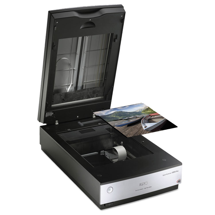 Epson Perfection V850 Pro Scanner, Scans Up to 8.5" x 11.7", 6400 dpi Optical Resolution (EPSB11B224201)