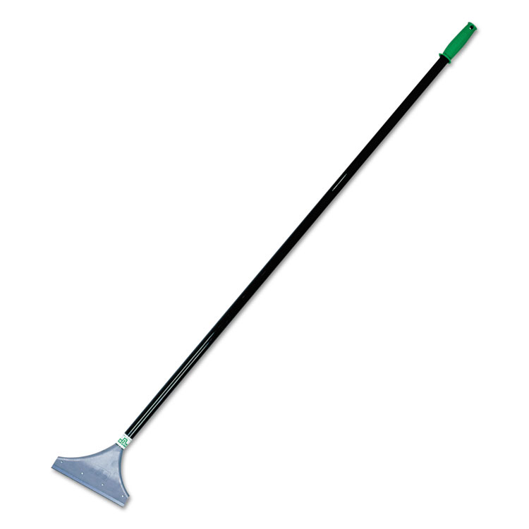 Unger Heavy-Duty Floor Scraper, 8" Blade, 5 ft Handle, Zinc Alloy Head (UNGHDSS)