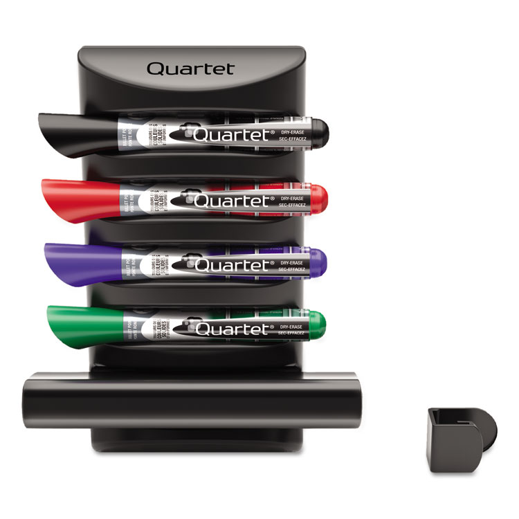 Quartet Prestige 2 Connects Marker Caddy, Broad Chisel Tip, Assorted Colors, 4/Pack (QRT85377)