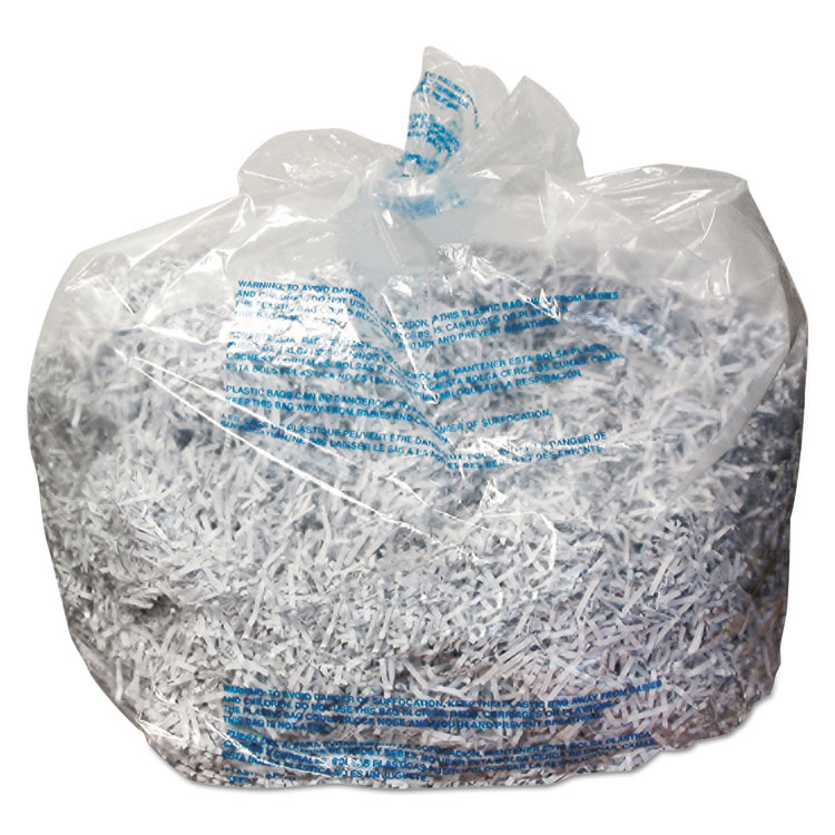 GBC Plastic Shredder Bags, 13-19 gal Capacity, 25/Box (SWI1765010)