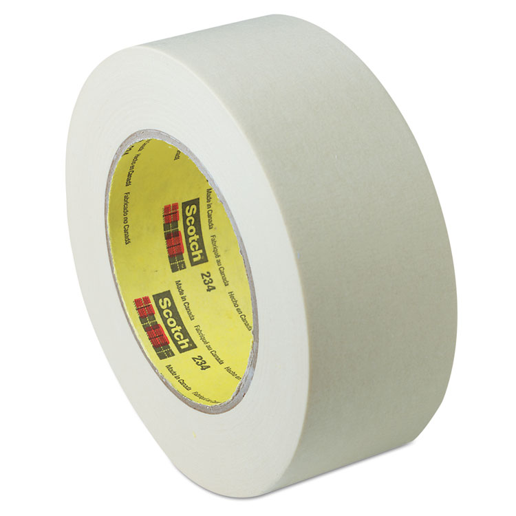 General General Purpose Masking Tape 234, 3" Core, 48 mm x 55 m, Tan (MMM2342)