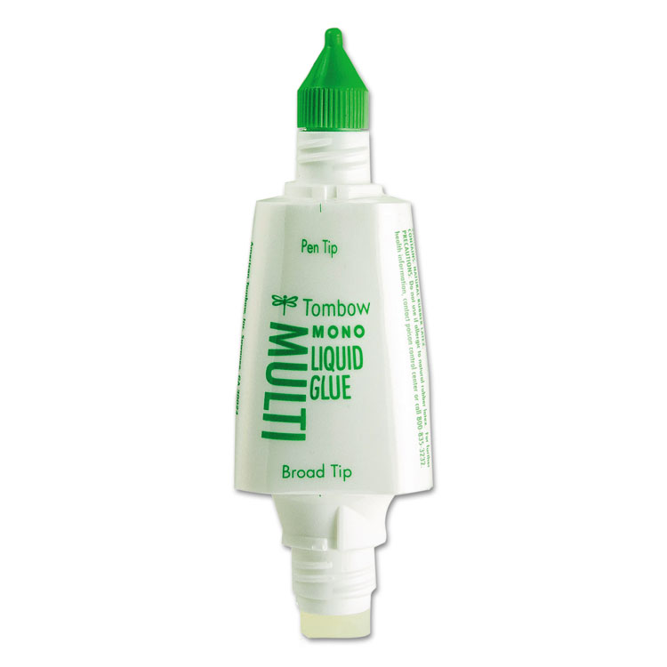 Tombow MONO Multi Liquid Glue, 0.88 oz, Dries Clear (TOM52190)