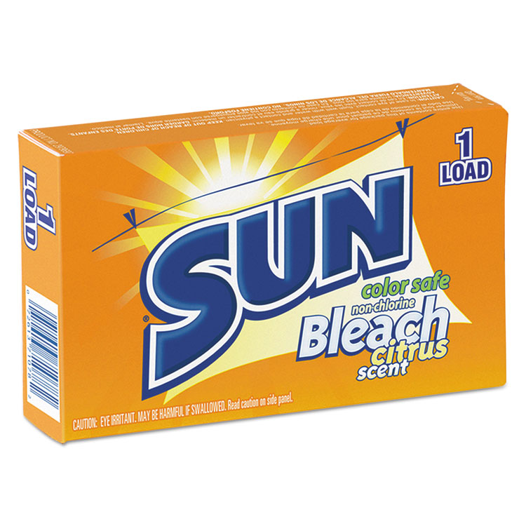 SUN Color Safe Powder Bleach, Vend Pack, 1 load Box, 100/Carton (VEN2979697)