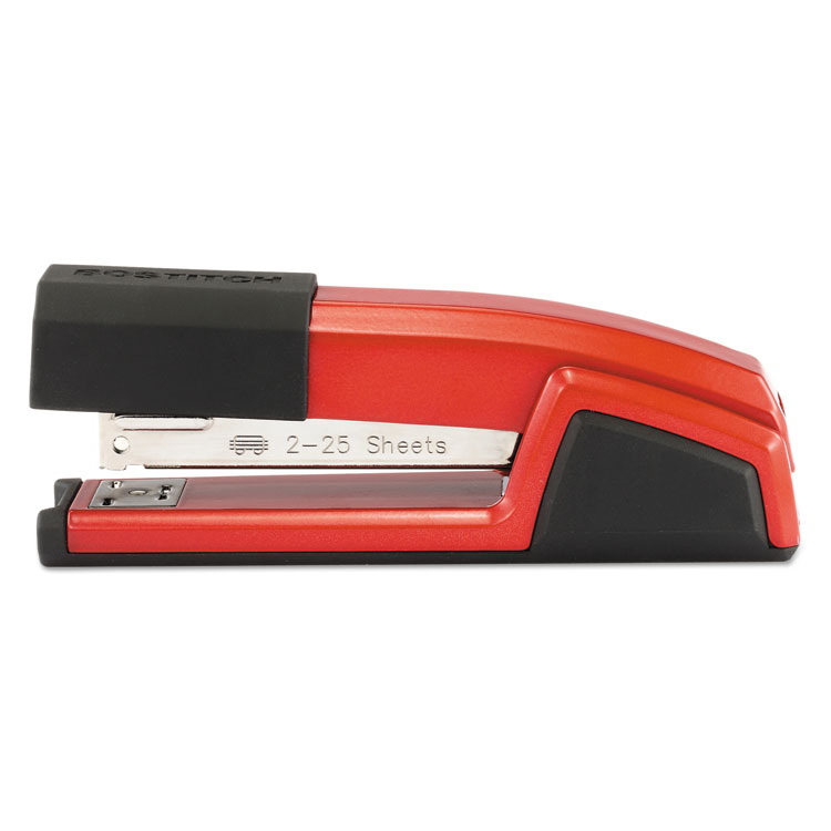 Bostitch Epic Stapler, 25-Sheet Capacity, Red (BOSB777RED)