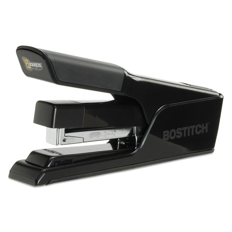 Bostitch EZ Squeeze 40 Stapler, 40-Sheet Capacity, Black (BOSB9040)