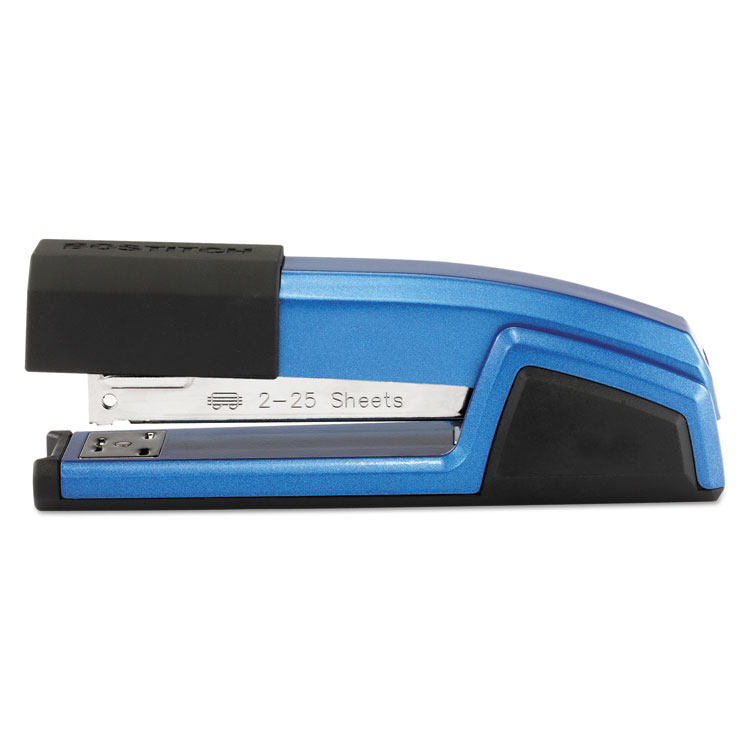 Bostitch Epic Stapler, 25-Sheet Capacity, Blue (BOSB777BLUE)