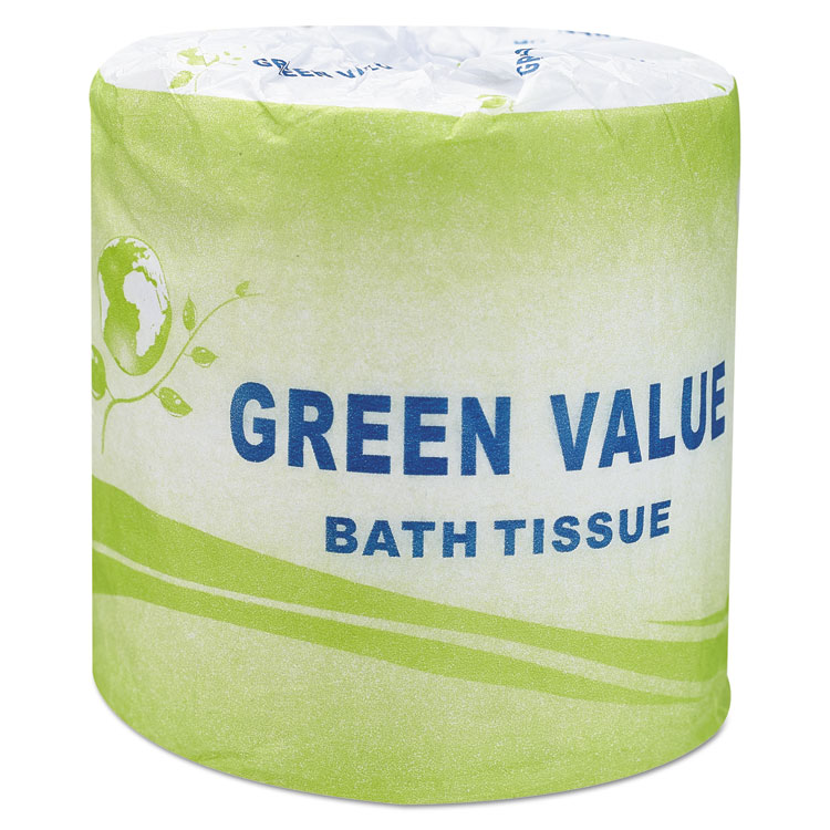 GEN Standard Bath Tissue, Septic Safe, 2-Ply, White, 420 Sheets/Roll, 96 Rolls/Carton (TEHTP002)