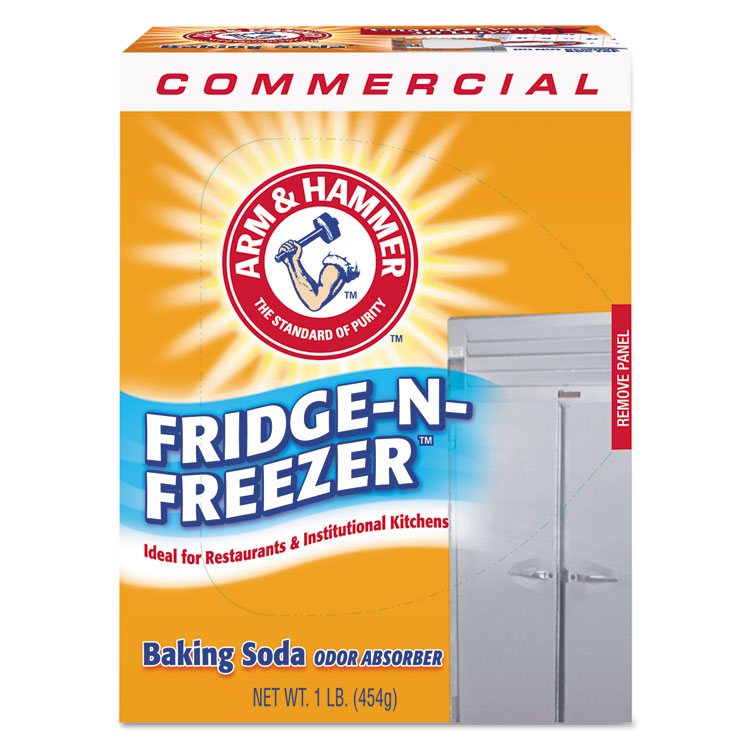 Arm & Hammer Fridge-n-Freezer Pack Baking Soda, Unscented, 16 oz, Powder (CDC3320084011)