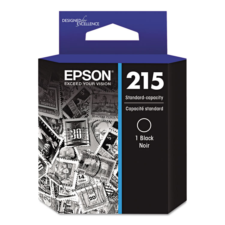 Epson T215120-S (215) DURABrite Ultra Ink, Black (EPST215120S)