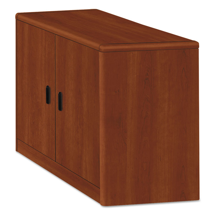 HON 10700 Series Locking Storage Cabinet, 36w x 20d x 29.5h, Cognac (HON107291CO)