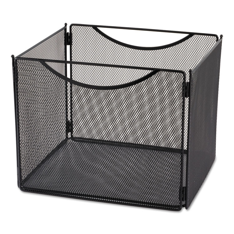 Safco Onyx Desktop Box File, Letter Files, 12.5" x 11" x 10", Black (SAF2170BL)