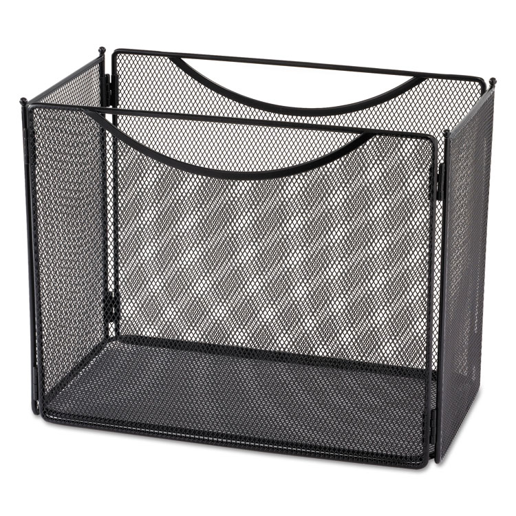 Safco Onyx Desktop Box File, Letter Files, 12.5" x 7" x 10", Black (SAF2169BL)