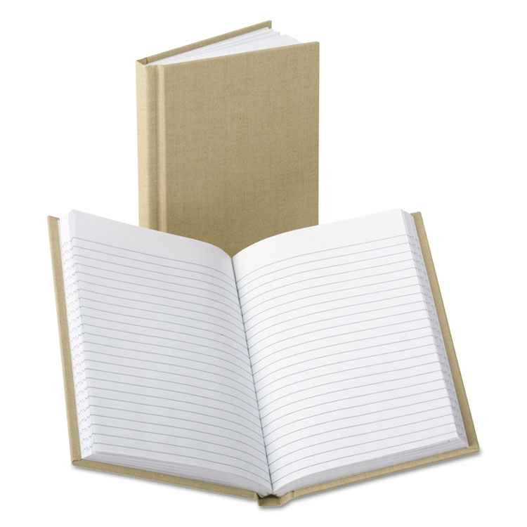 Boorum & Pease Bound Memo Books, Narrow Rule, Tan Cover, (96) 7 x 4.13 Sheets (BOR6559)