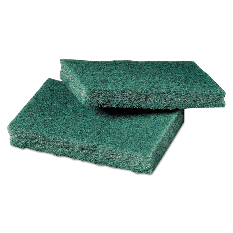 Scotch-Brite PROFESSIONAL General Purpose Scrub Pad, 3 x 4.5, Green, 40 Pads/Box, 2 Boxes/Carton (MMM59166)