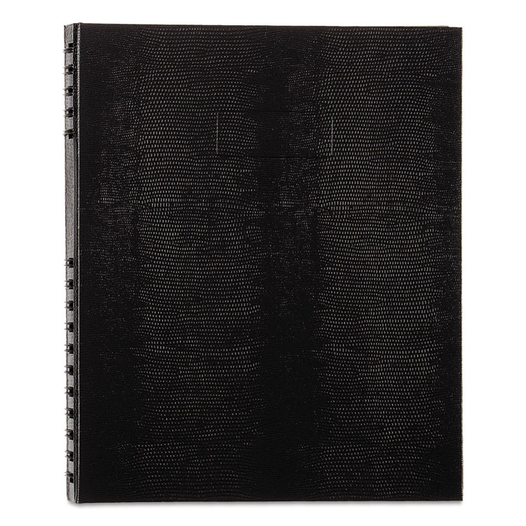 Blueline NotePro Notebook, 1-Subject, Medium/College Rule, Black Cover, (100) 11 x 8.5 Sheets (REDA10200BLK)