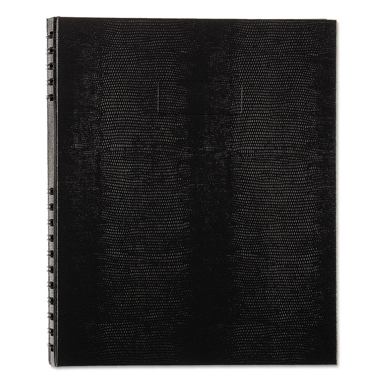 Blueline NotePro Notebook, 1-Subject, Medium/College Rule, Black Cover, (150) 11 x 8.5 Sheets (REDA10300BLK)