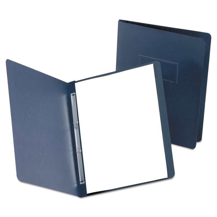 Oxford PressLock Report Cover, Two-Prong Fastener, 3" Capacity, 8.5 x 11, Black/Black, 25/Box (OXF5730105)