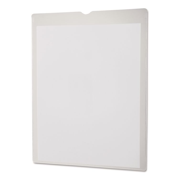 Oxford Utili-Jac Heavy-Duty Clear Plastic Envelope, Letter Size, 8.5 x 11, Clear, 50/Box (OXF65011)