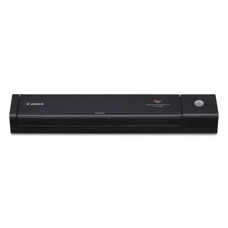 Canon imageFORMULA P-208II Scan-tini Personal Document Scanner, 600 dpi Optical Resolution, 10-Sheet Duplex Auto Document Feeder (CNM9704B007)