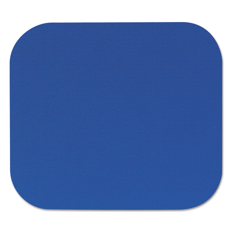 Fellowes Polyester Mouse Pad, 9 x 8, Blue (FEL58021)