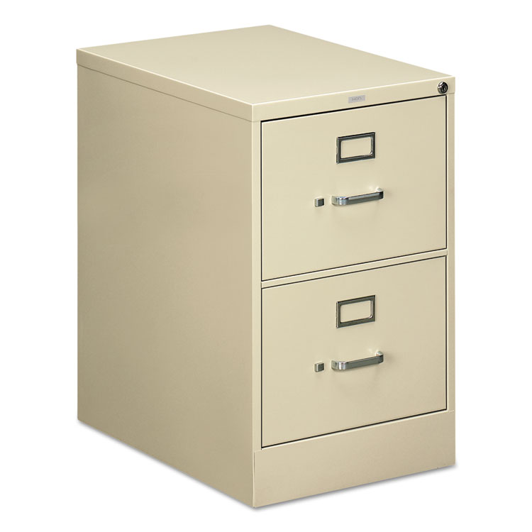 HON 510 Series Vertical File, 2 Legal-Size File Drawers, Putty, 18.25" x 25" x 29" (HON512CPL)