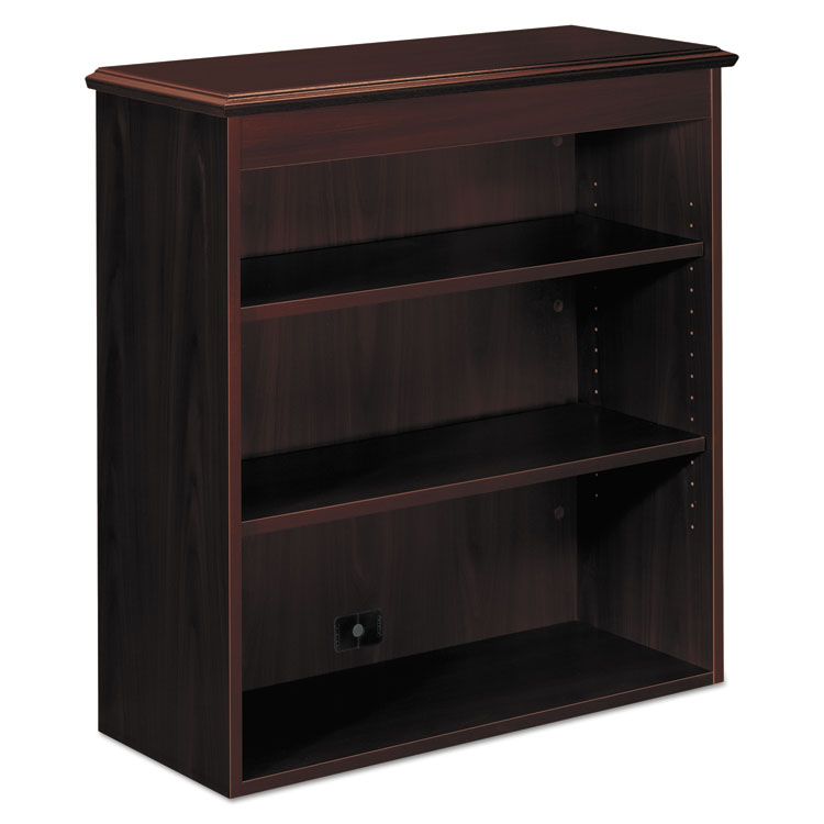 HON 94000 Series Bookcase Hutch, 35.75w x 14.31d x 37h, Mahogany (HON94210NN)