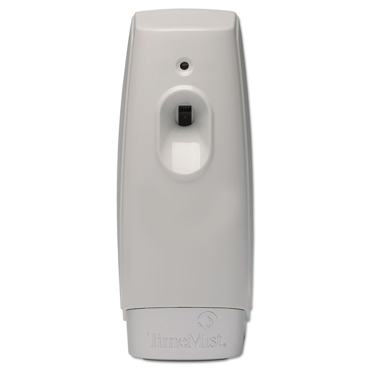 TimeMist Settings Metered Air Freshener Dispenser, 3.4" x 3.4" x 8.25", White (TMS1047809)