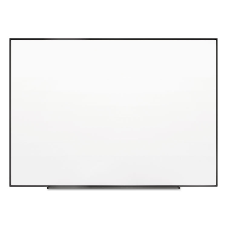 Quartet Fusion Nano-Clean Magnetic Whiteboard, 48" x 36", White Surface, Black Aluminum Frame (QRTNA4836FB)