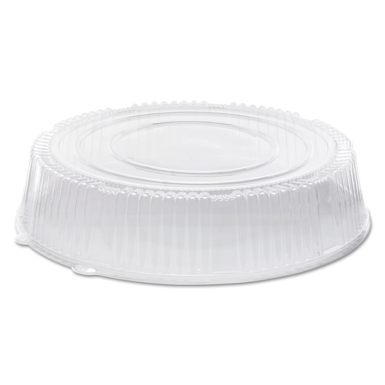 WNA Caterline Dome Lids, 18" Diameter x 3.63" h, Clear, Plastic, 25/Carton (WNAA18PETDMHI)